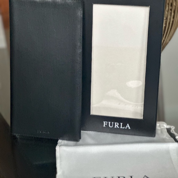 Furla Handbags - Furla Elegant Black Document/Card Holder
